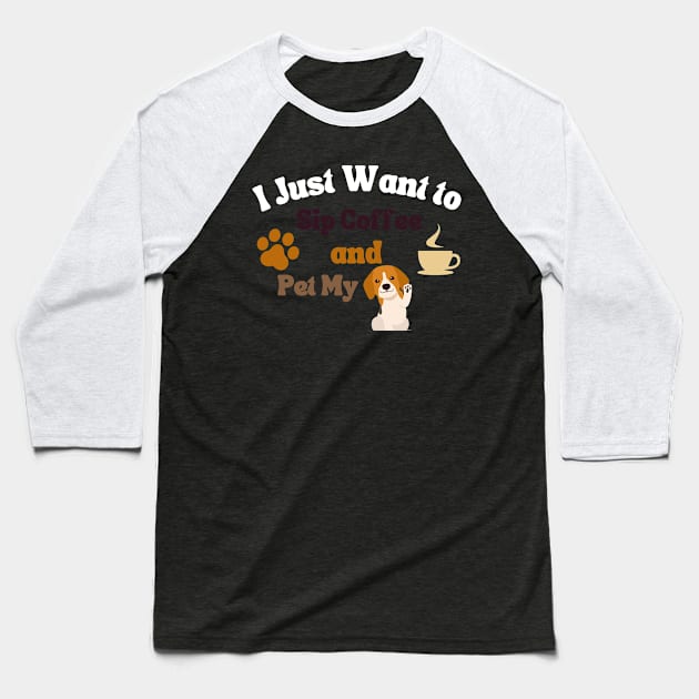 dog lover Baseball T-Shirt by tee-sailor